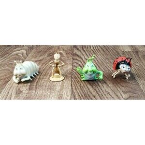 Hermie and Friends Caterpillar 3" Figures Lot of 4 Max Lucado 2003